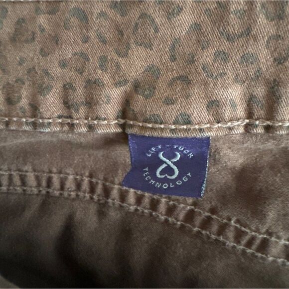 NYDJ Leopard print women’s ankle pants size 12 - Picture 5 of 8